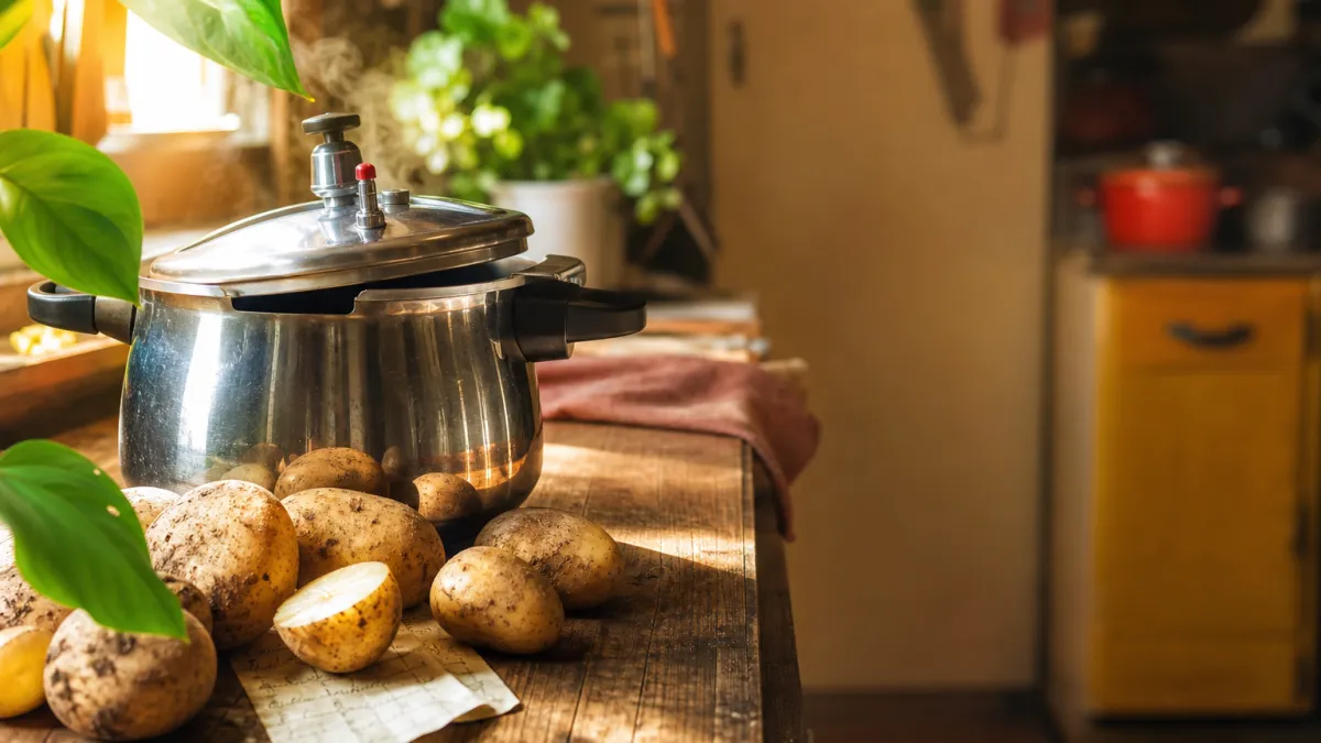 Temps de cuisson des pommes de terre en cocotte-minute : le guide